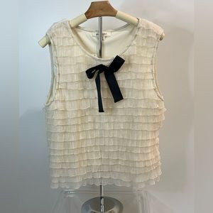 NWT Anthropologie Ruffle Top XL